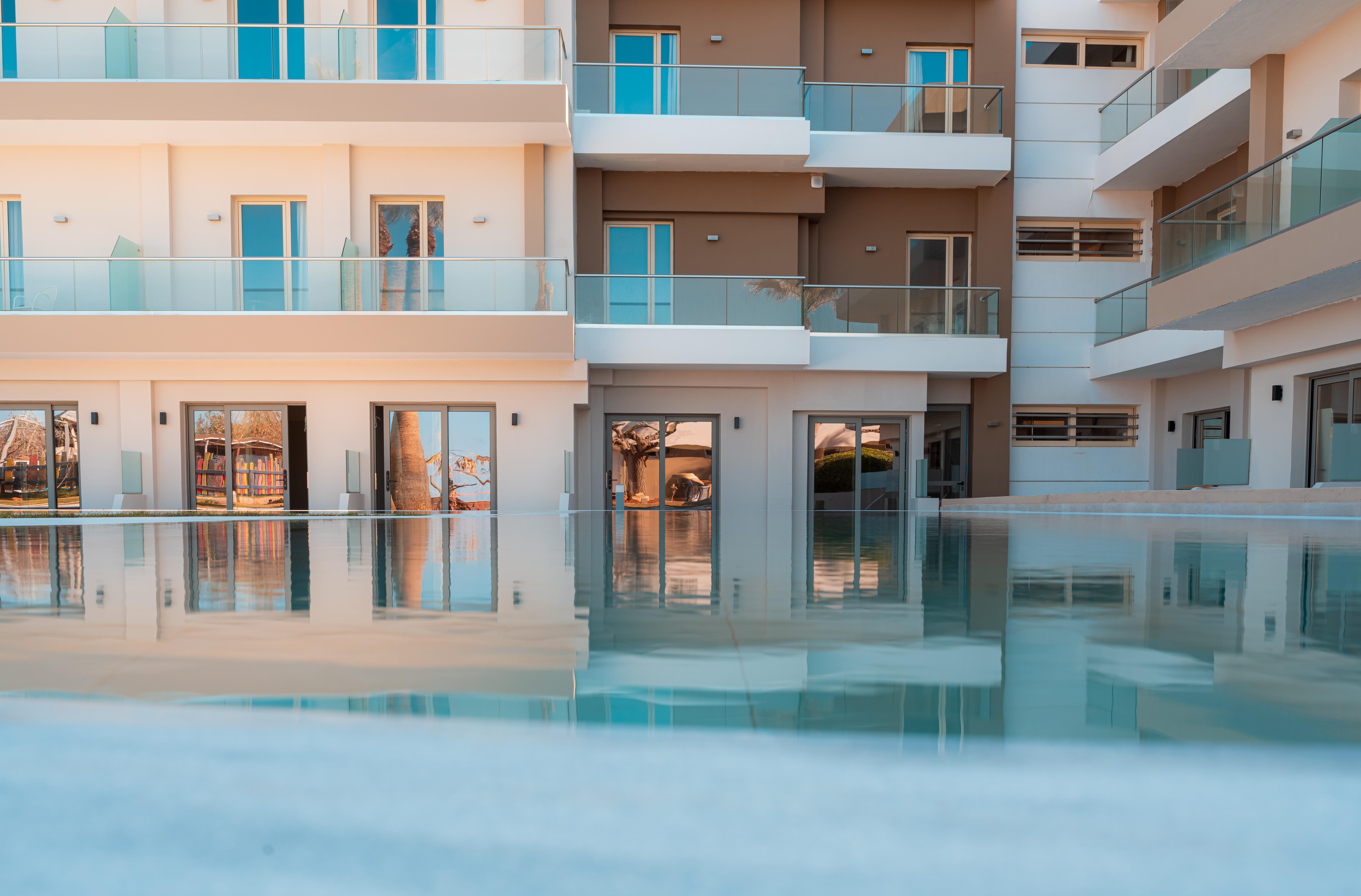 Malia Bay Beach Hotel & Bungalows Eksteriør bilde