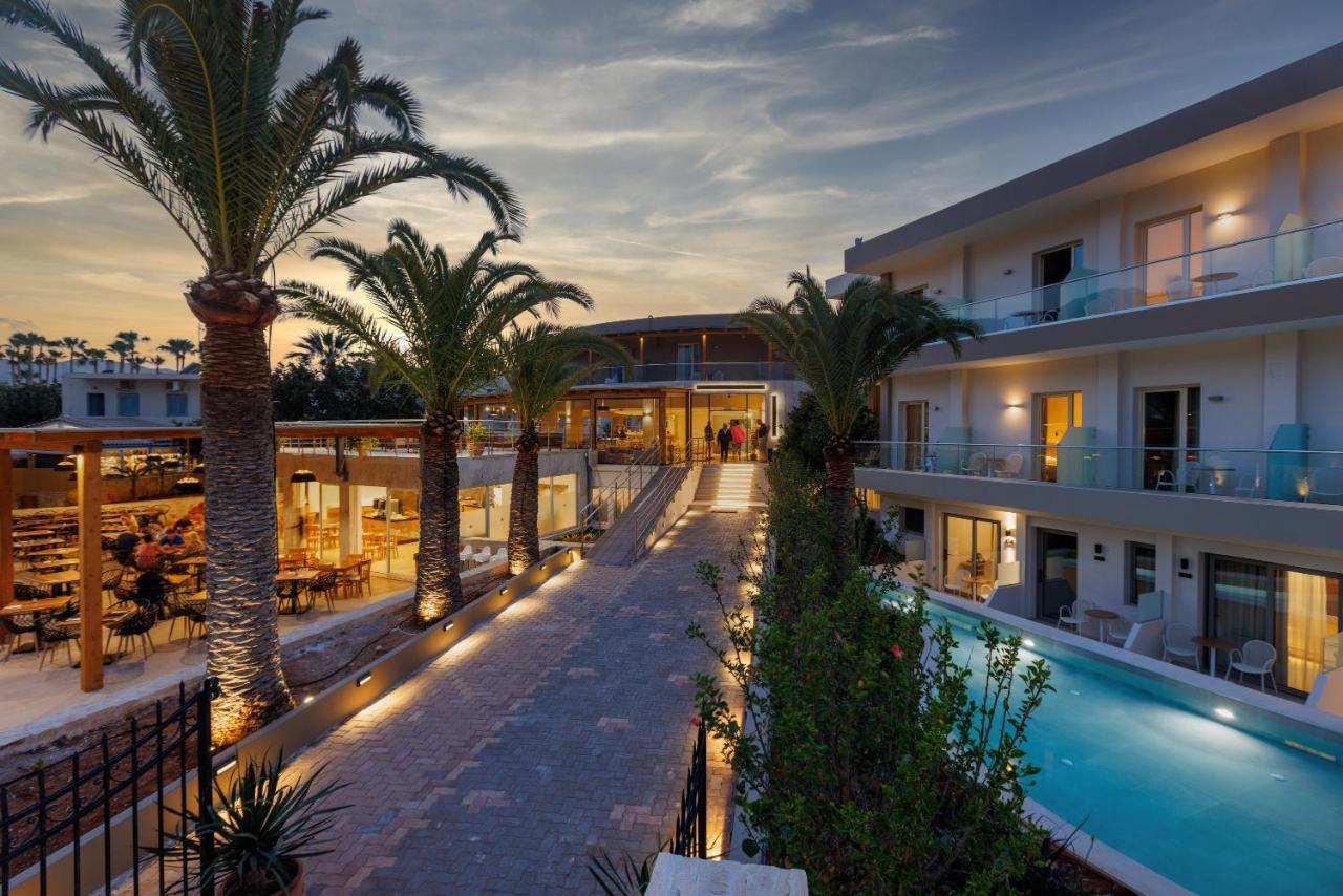 Malia Bay Beach Hotel & Bungalows Eksteriør bilde
