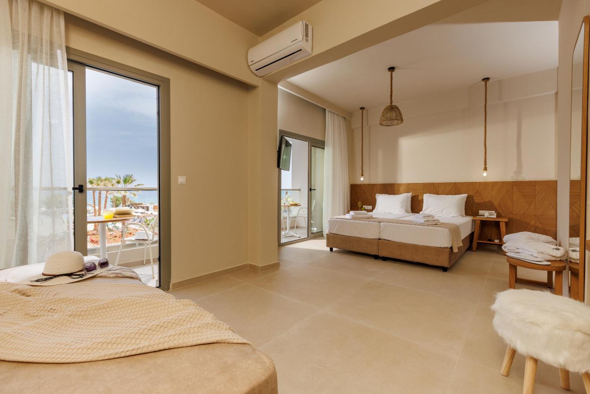 Malia Bay Beach Hotel & Bungalows Eksteriør bilde
