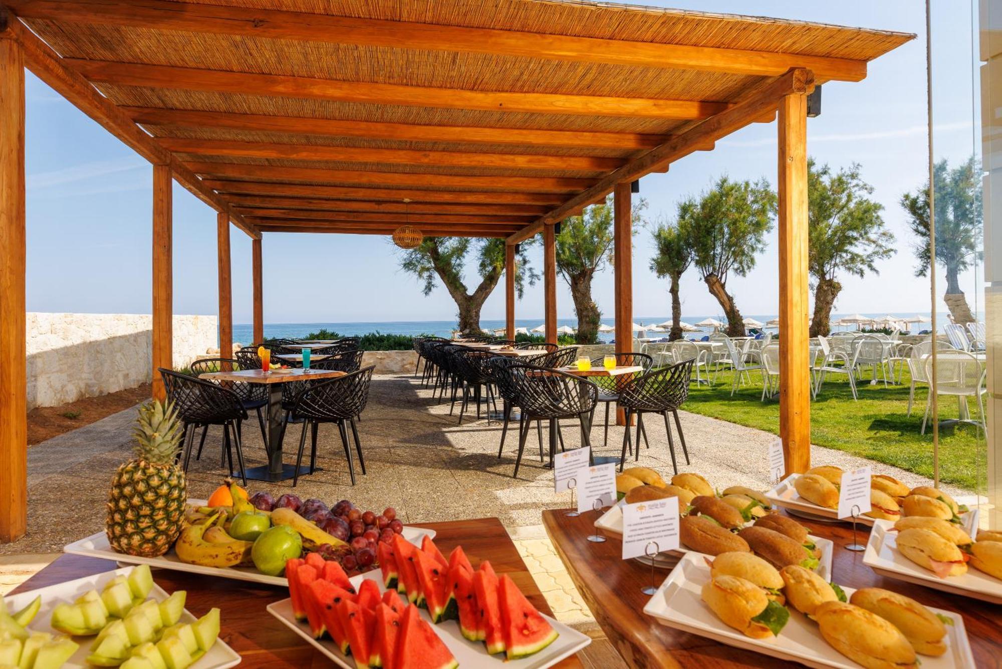 Malia Bay Beach Hotel & Bungalows Eksteriør bilde