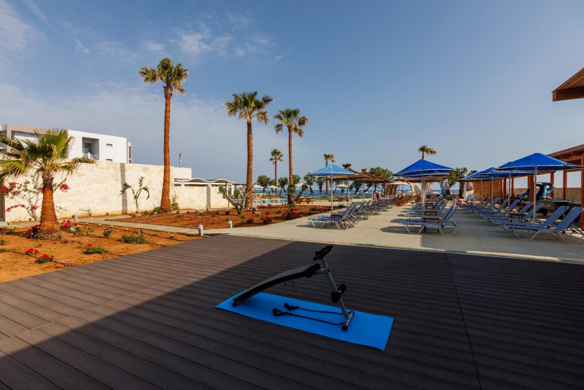 Malia Bay Beach Hotel & Bungalows Eksteriør bilde