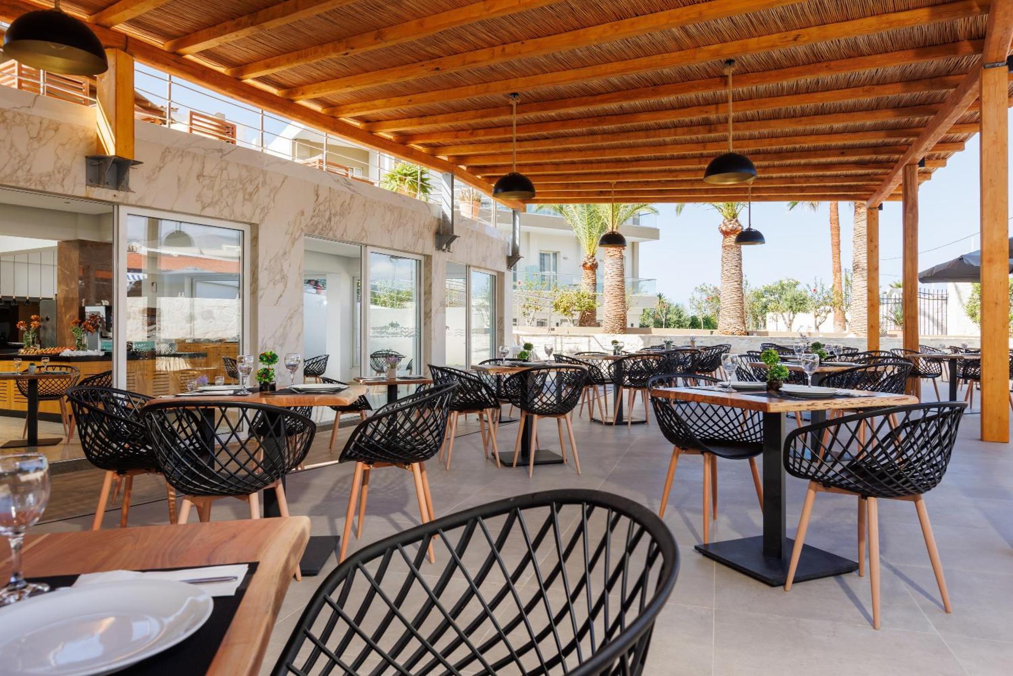 Malia Bay Beach Hotel & Bungalows Eksteriør bilde