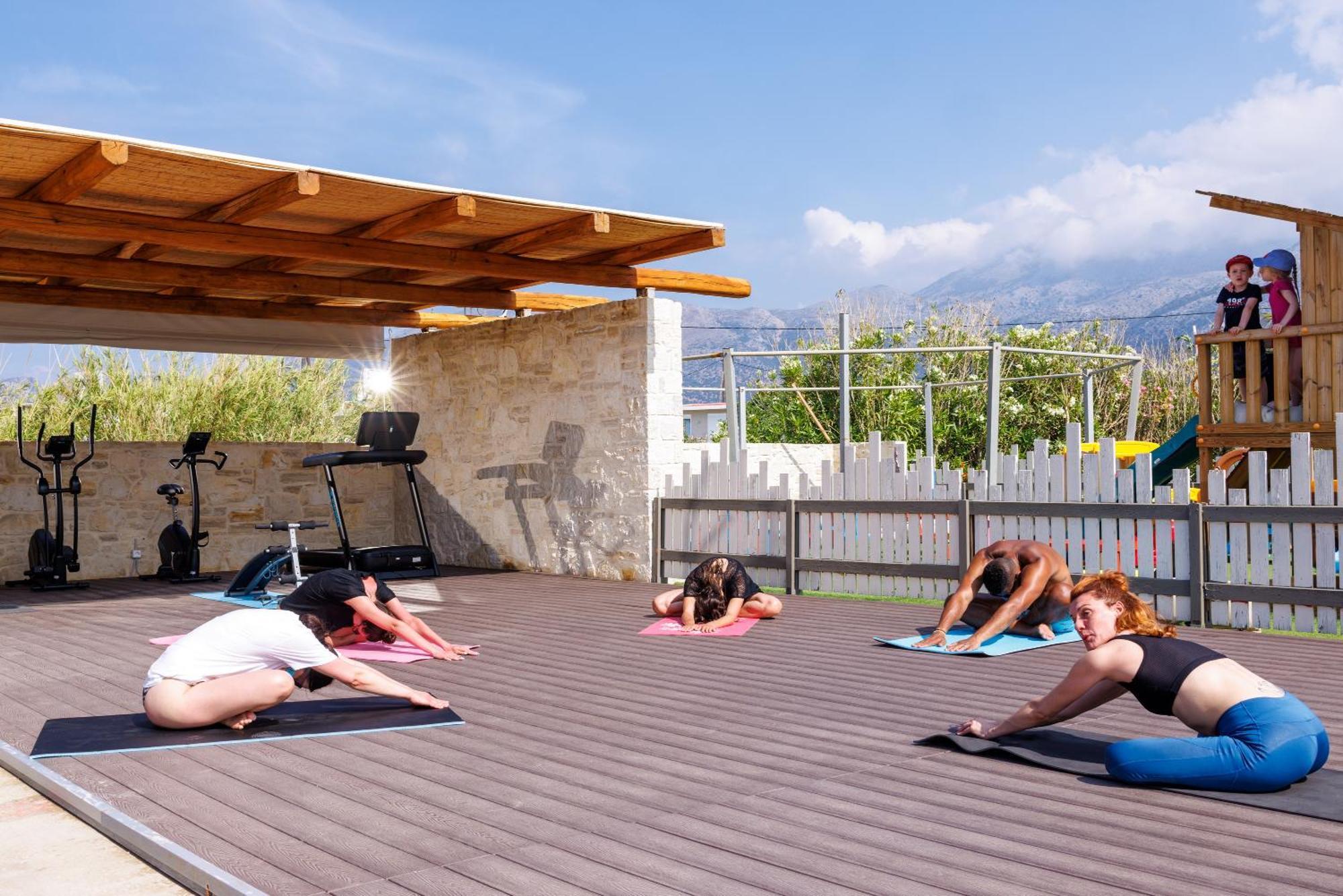 Malia Bay Beach Hotel & Bungalows Eksteriør bilde