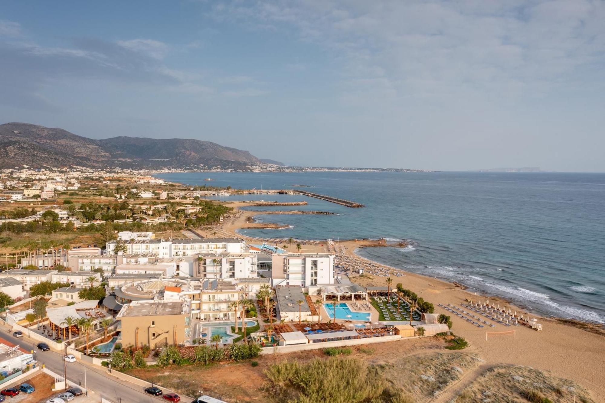 Malia Bay Beach Hotel & Bungalows Eksteriør bilde