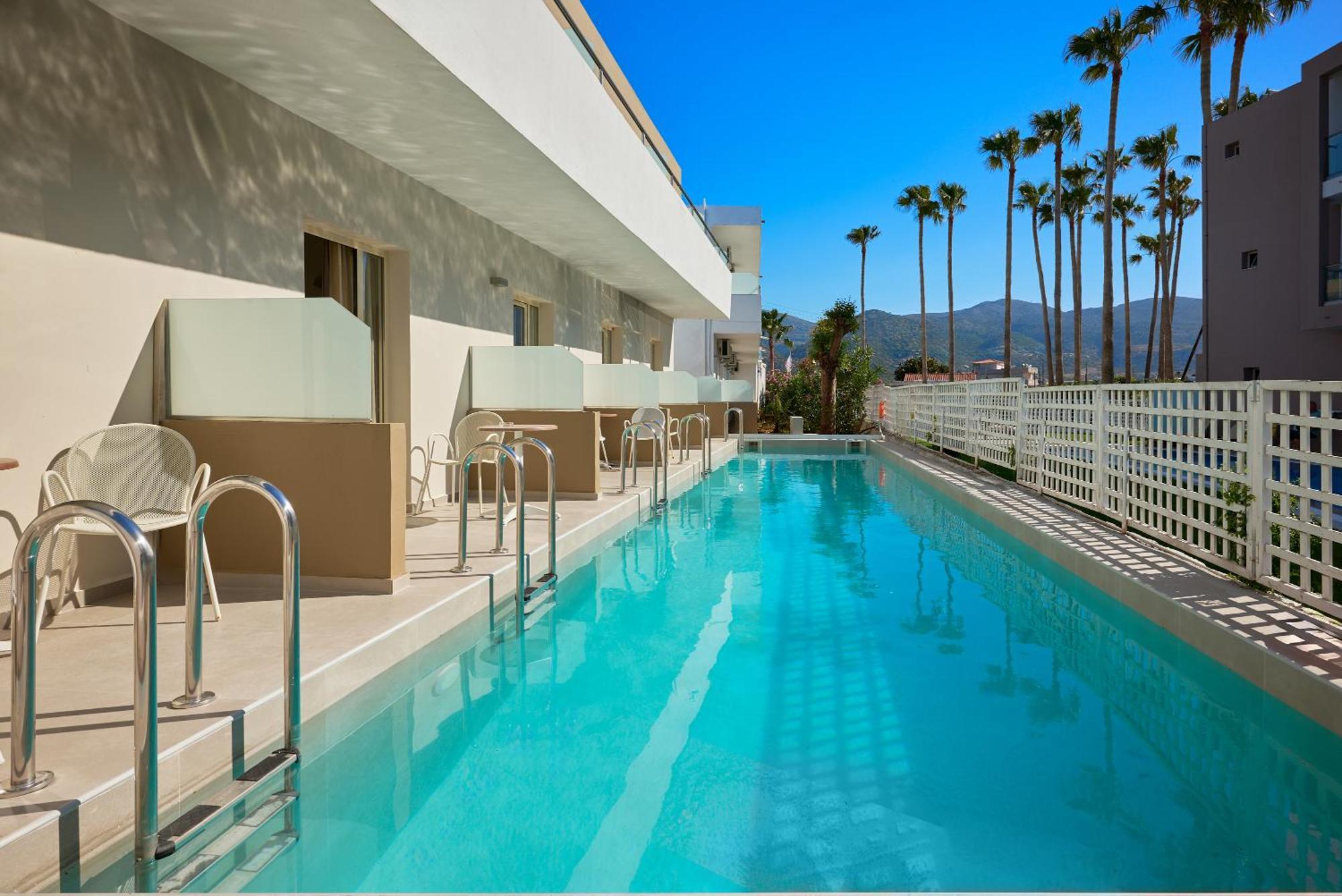 Malia Bay Beach Hotel & Bungalows Eksteriør bilde