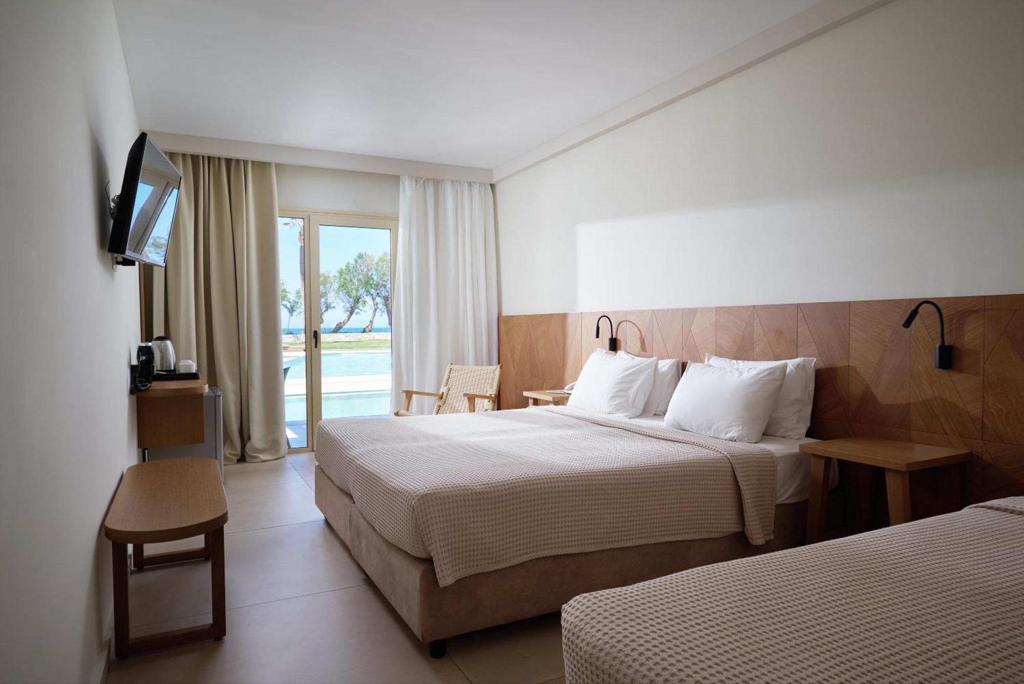 Malia Bay Beach Hotel & Bungalows Eksteriør bilde