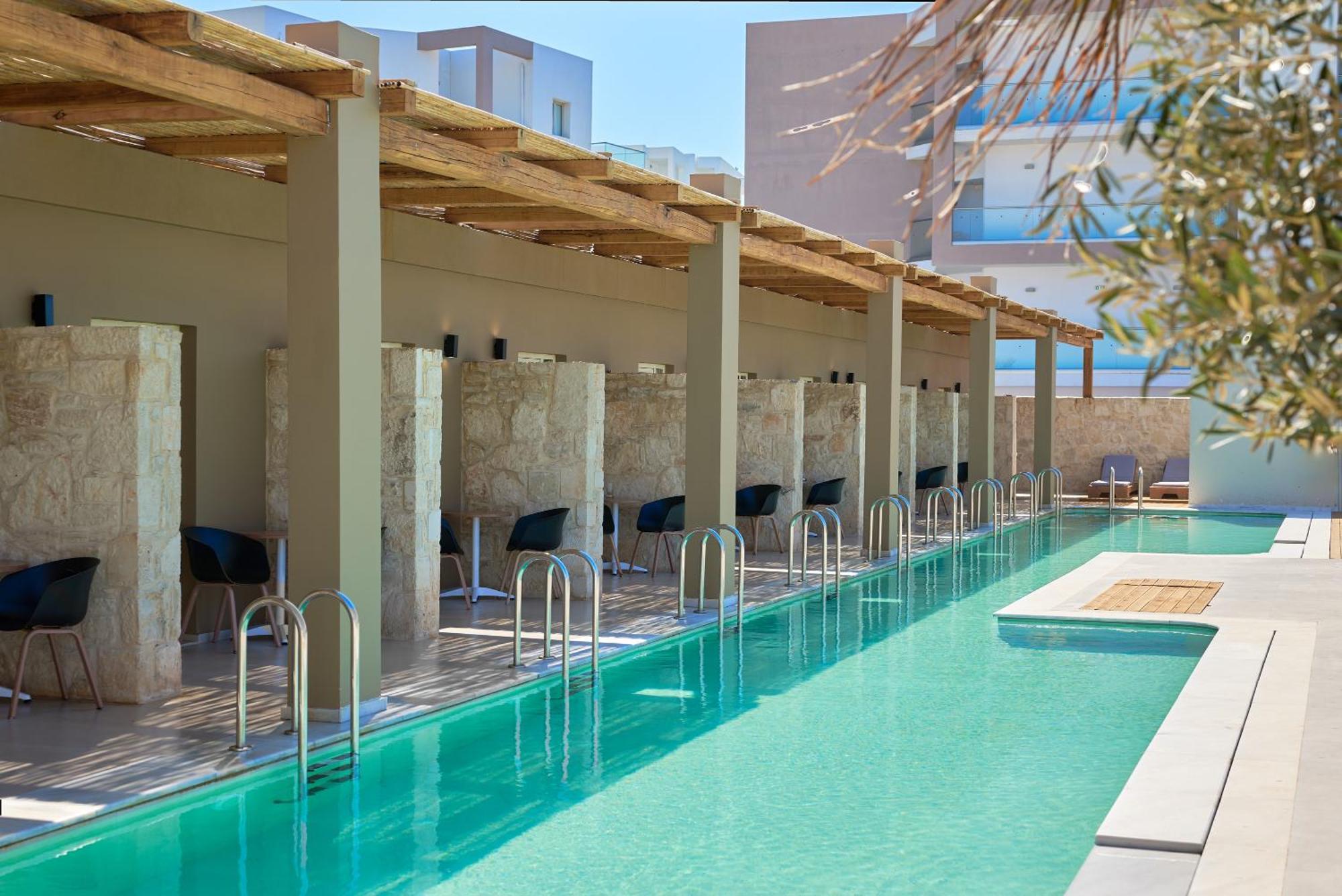 Malia Bay Beach Hotel & Bungalows Eksteriør bilde