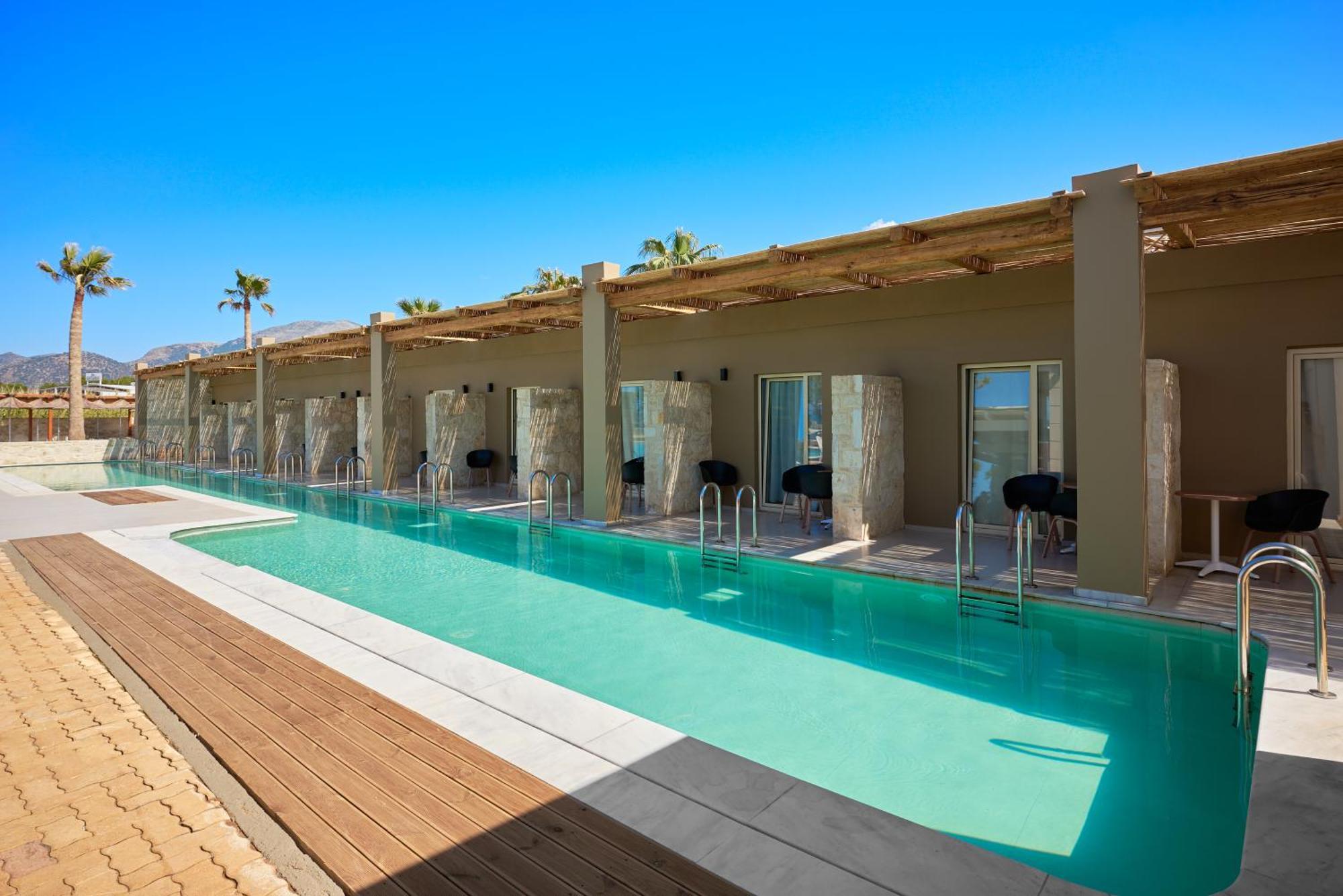 Malia Bay Beach Hotel & Bungalows Eksteriør bilde