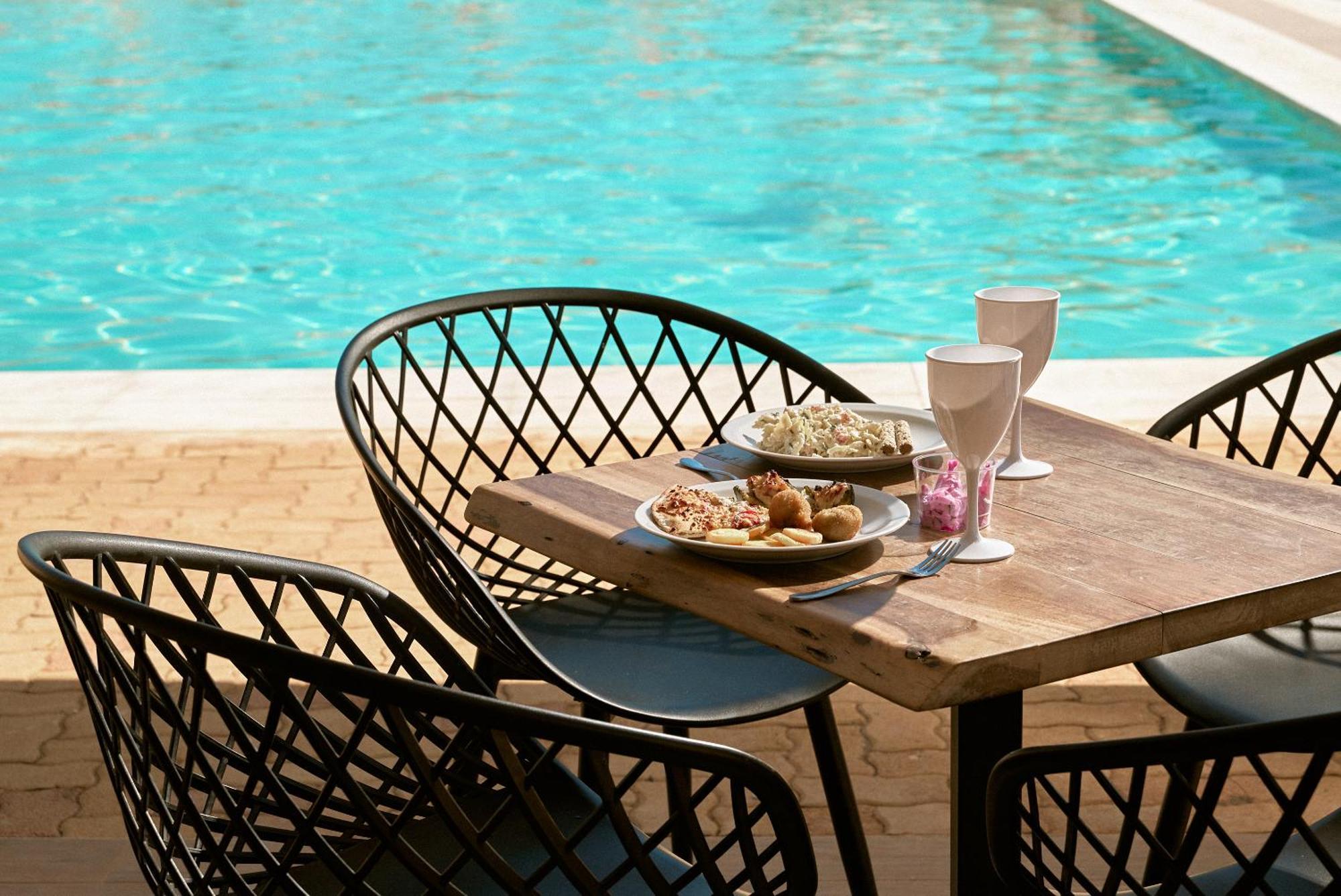 Malia Bay Beach Hotel & Bungalows Eksteriør bilde