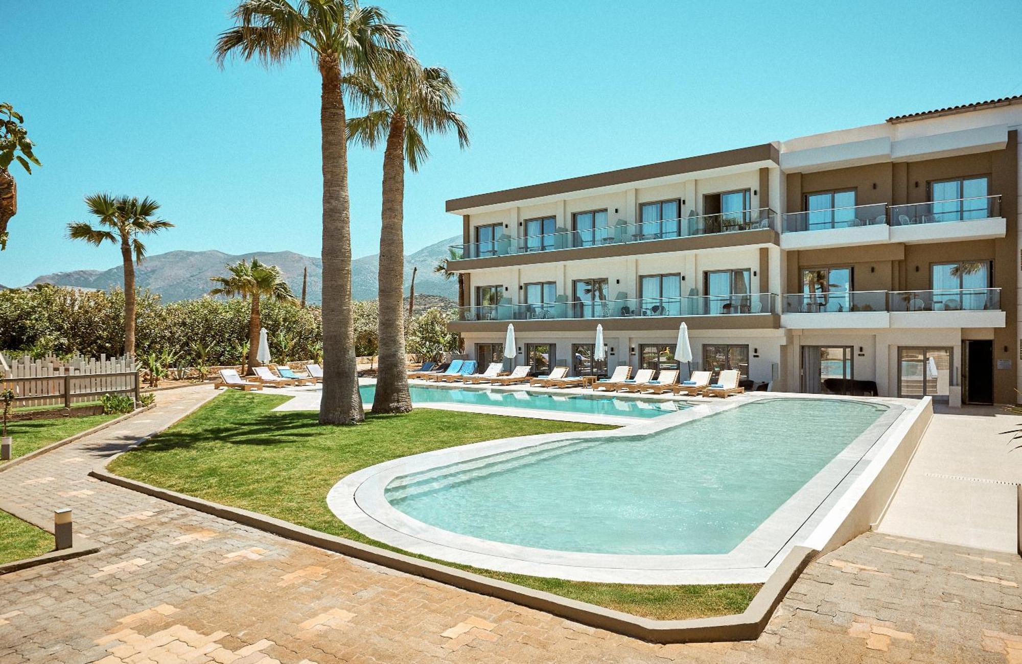 Malia Bay Beach Hotel & Bungalows Eksteriør bilde