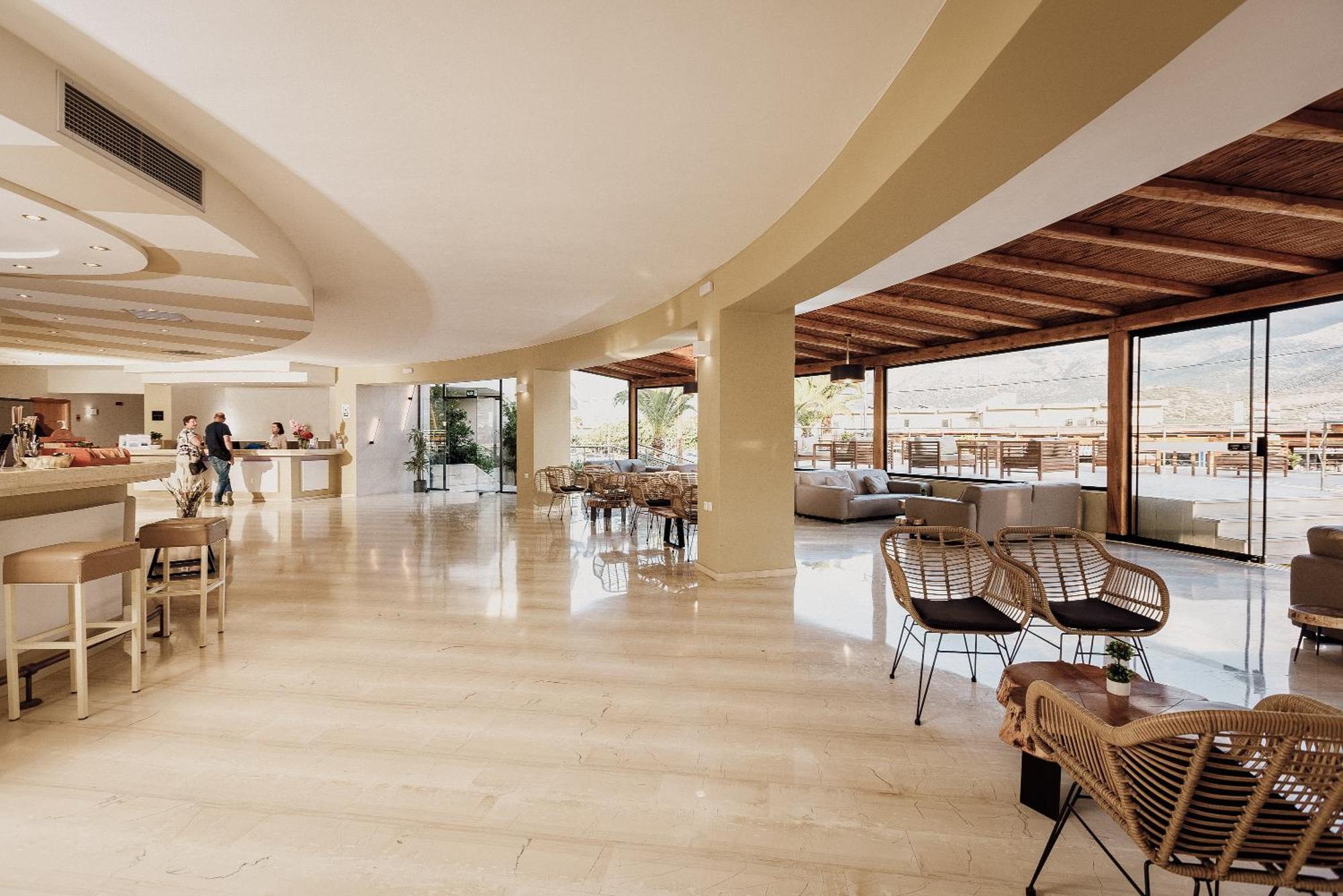 Malia Bay Beach Hotel & Bungalows Eksteriør bilde