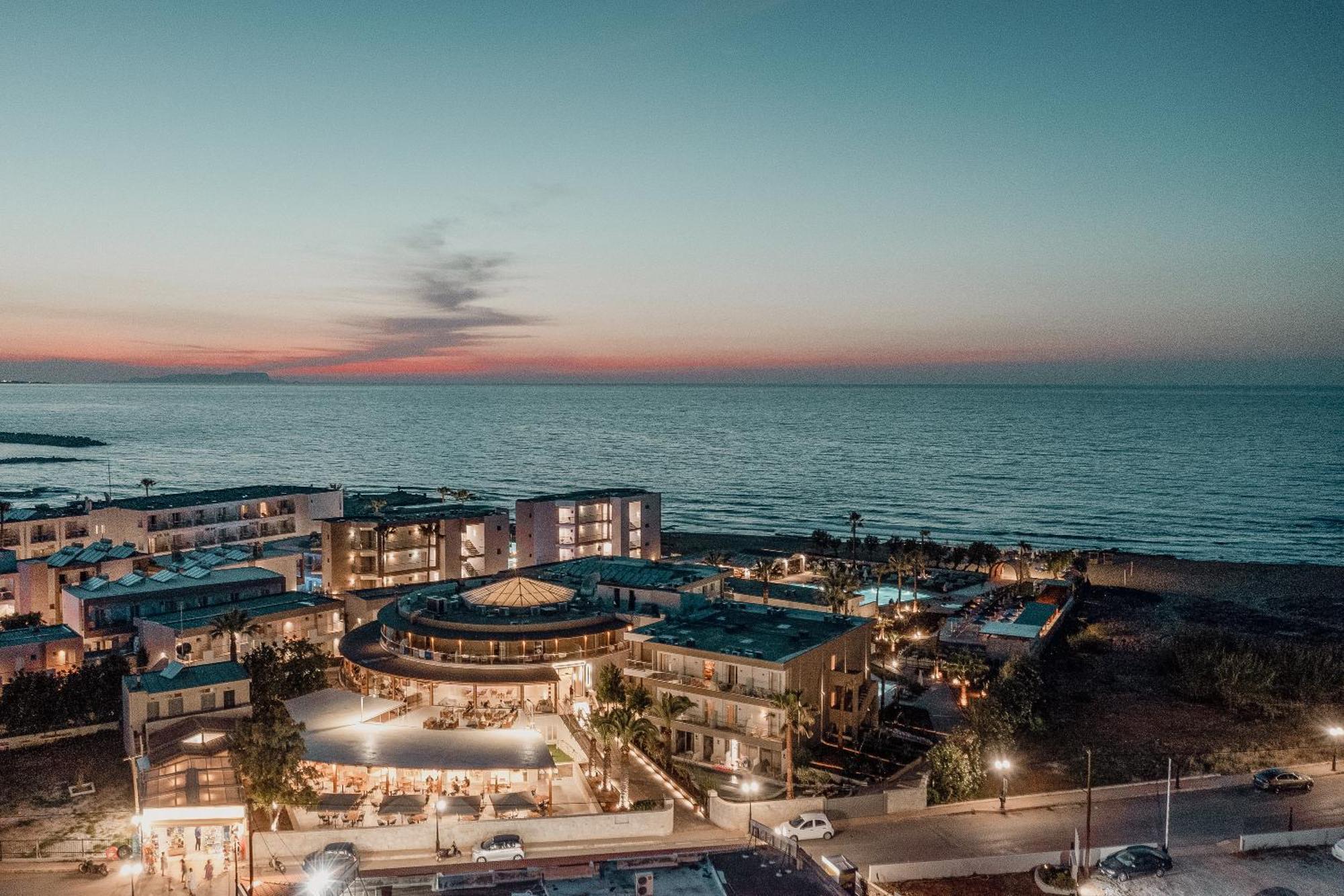 Malia Bay Beach Hotel & Bungalows Eksteriør bilde