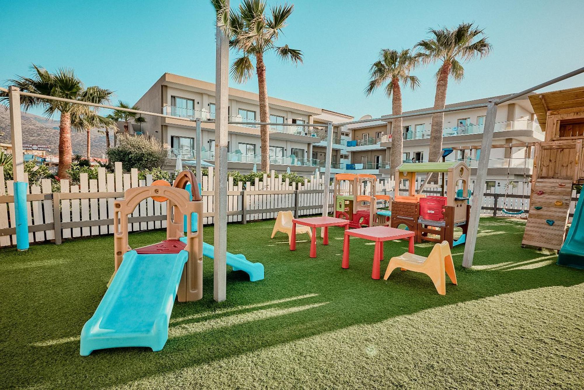 Malia Bay Beach Hotel & Bungalows Eksteriør bilde