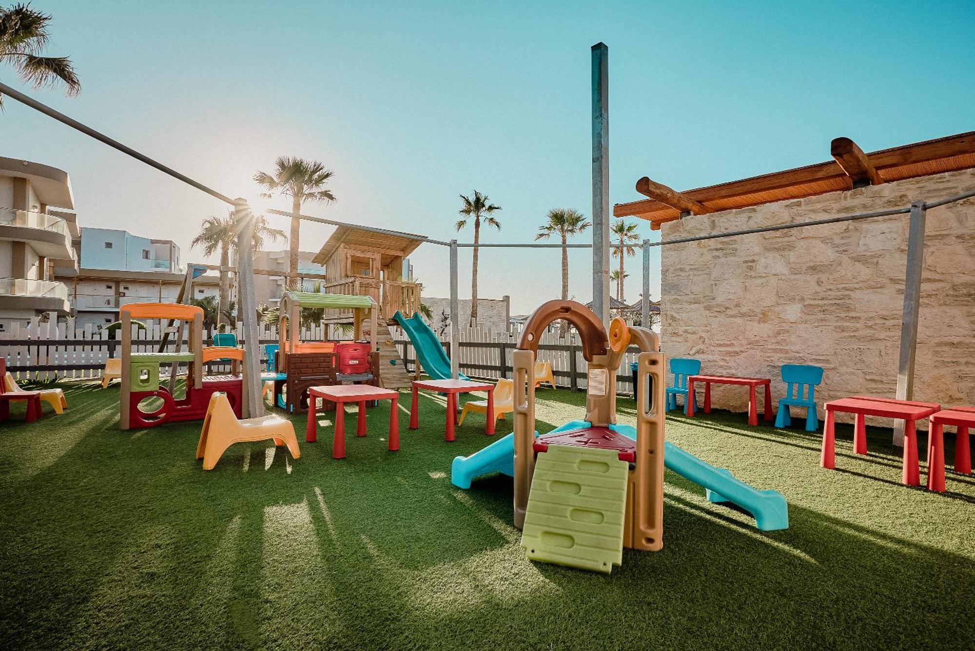 Malia Bay Beach Hotel & Bungalows Eksteriør bilde